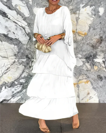 ELEGANTE ABITO MAXI FLUIDO