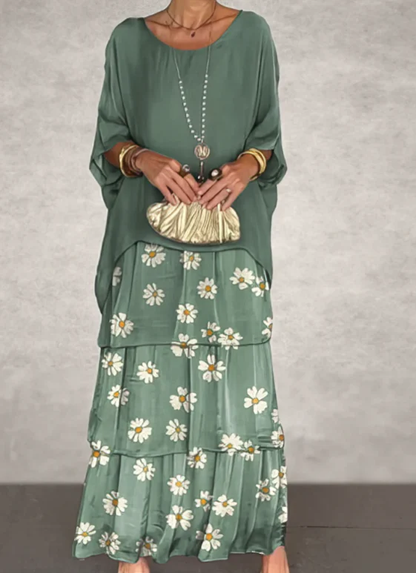 ELEGANTE ABITO MAXI FLUIDO